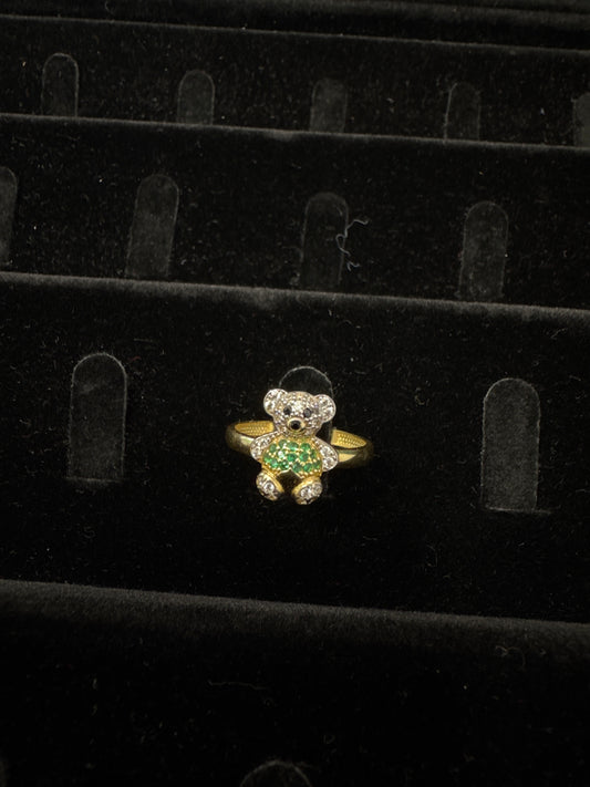 Anillo oso 18kt