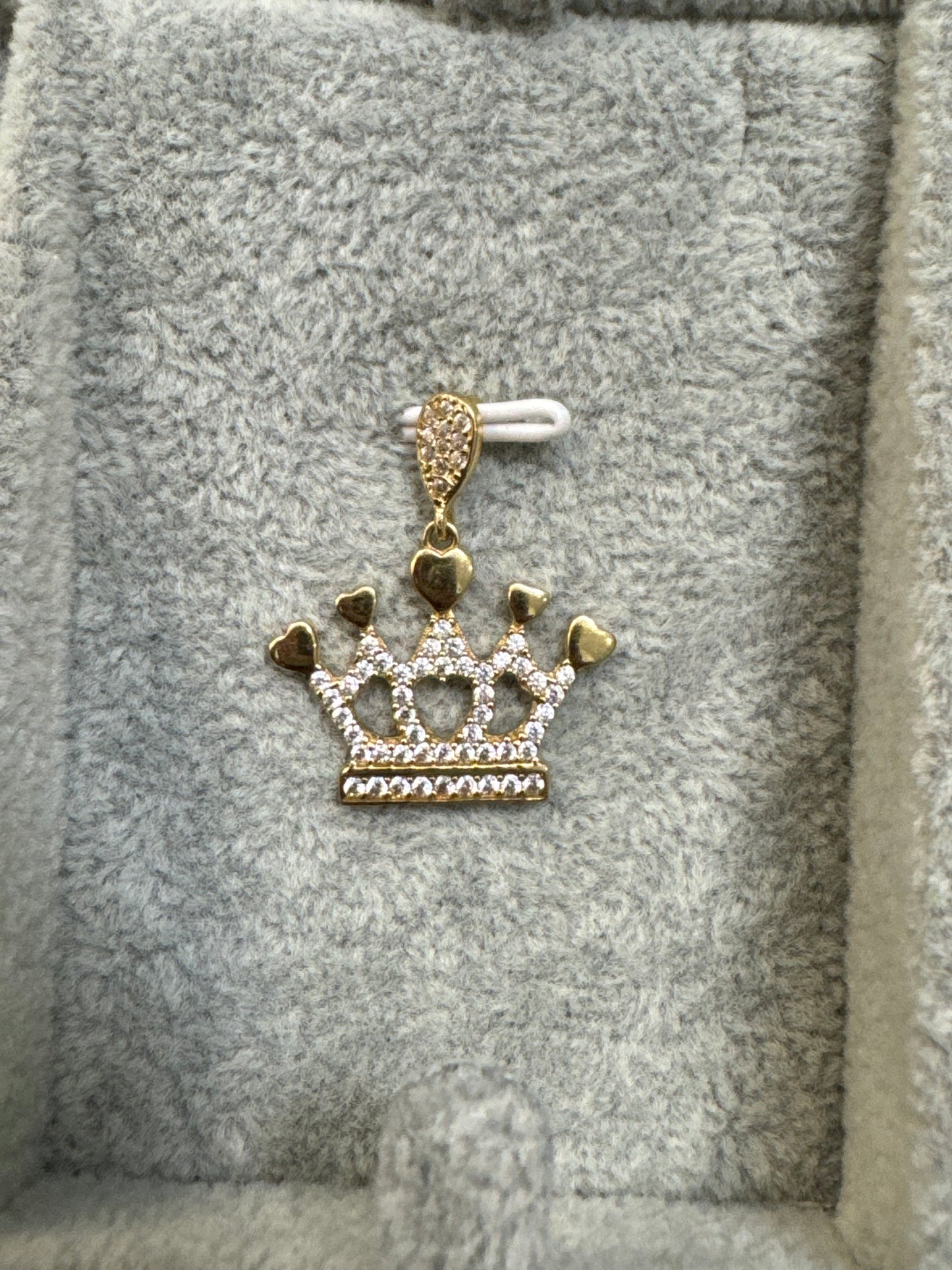 Dije corona corazones