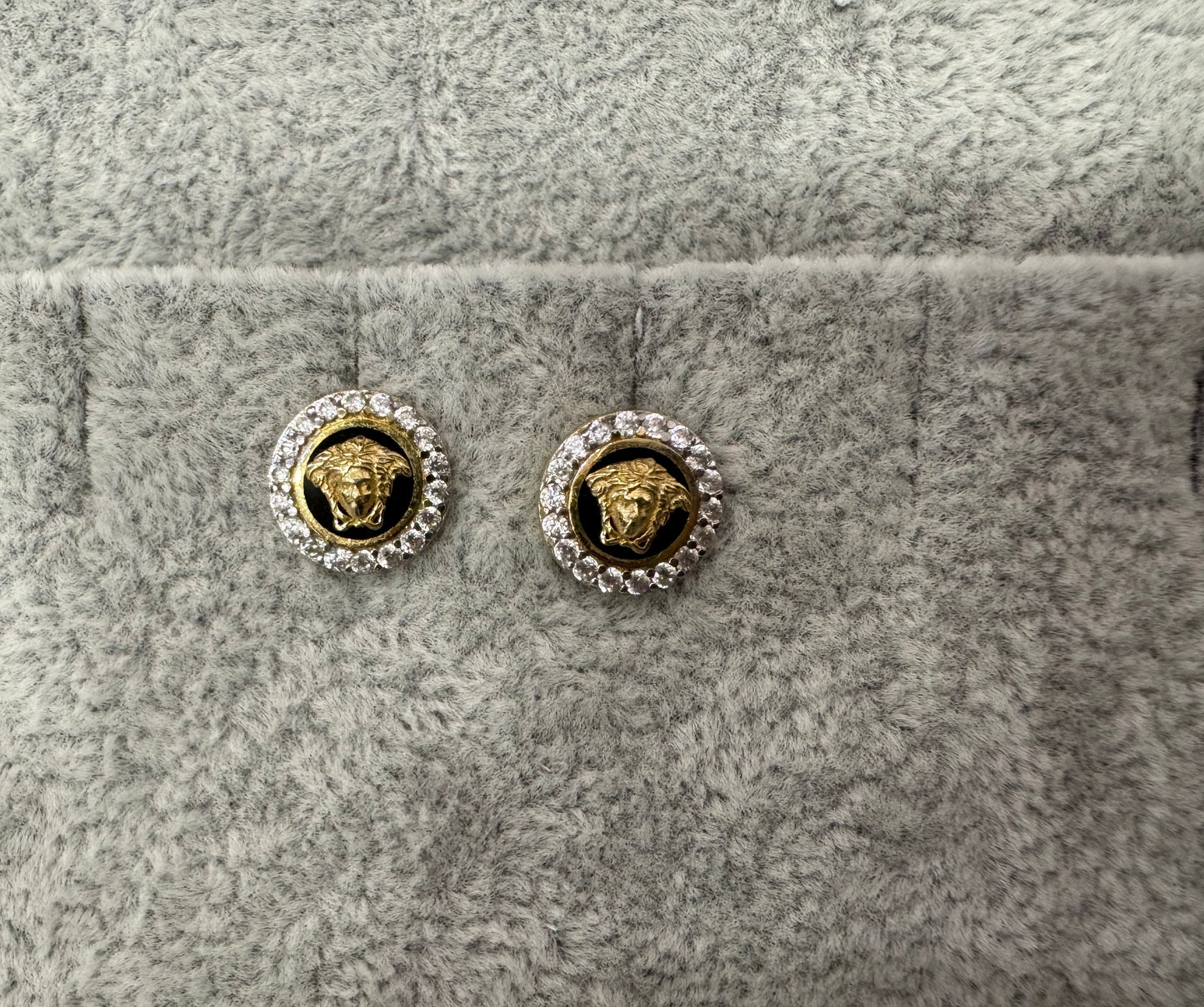 Pendientes medusa 18kt
