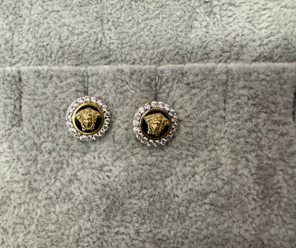 Pendientes medusa 18kt