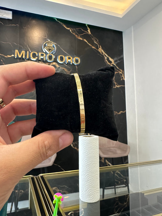 Pulsera rígida oro 18kt