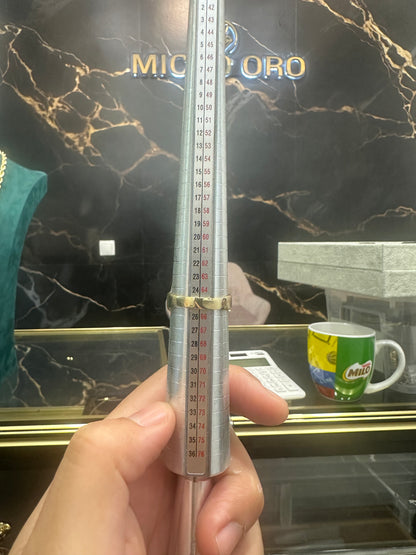 Anillo de cruz en oro 14kt