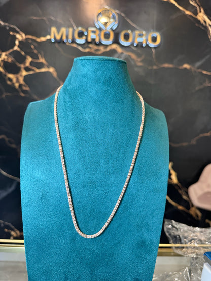 Ice Chain 14 kt rosa