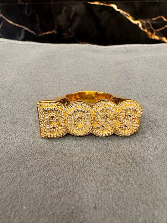 Anillo Boss 14kt